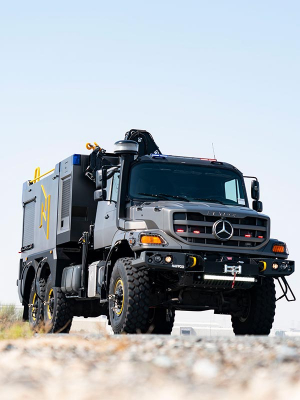 All-Terrain Flood Control Vehicle