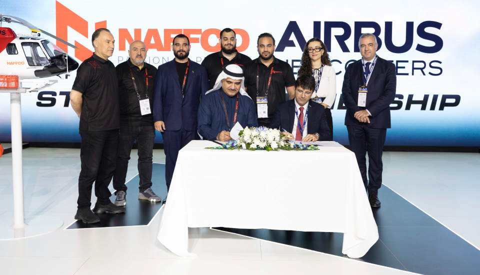 Strategic Alliance: NAFFCO and Airbus Helicopters Unite at Intersec 2025 with MOU Signing