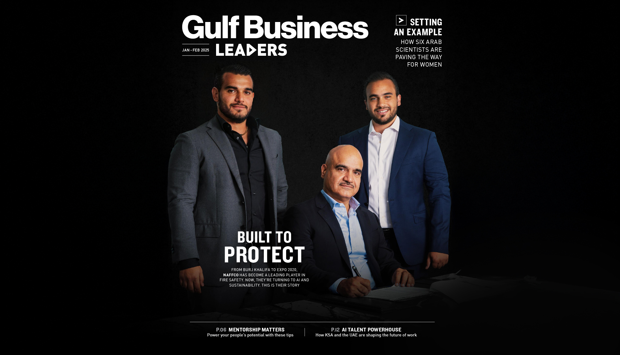 NAFFCO GROUP Leaders Featured in Gulf Business Leaders