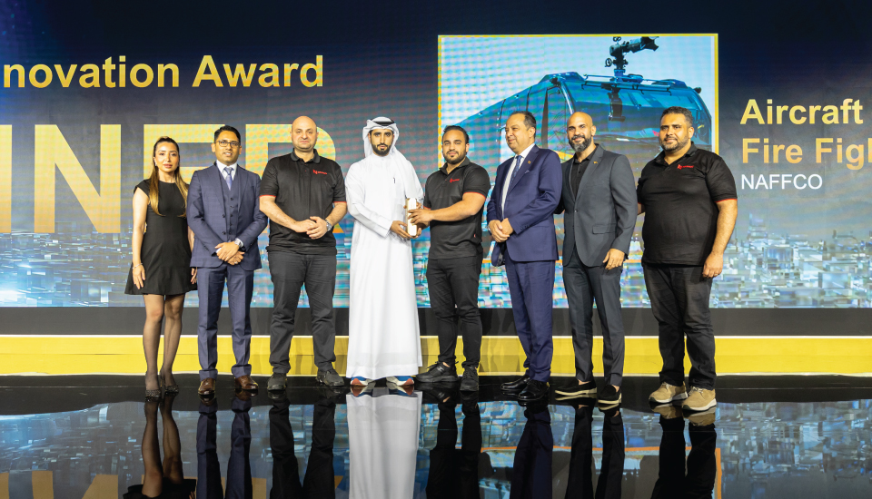 NAFFCO Triumphs at Intersec 2025: ARFF Falcon 6 Wins Prestigious Fire Safety Innovation Award